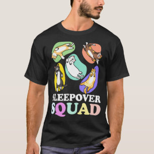 Camiseta Grupo de pijamada para una fiesta de pijamas Gatos