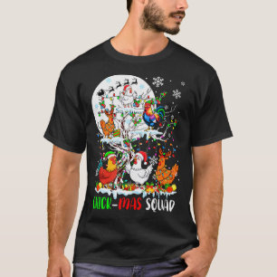 Camiseta Grupo de pollitas de Navidad Squad Xmas Santa Elfo