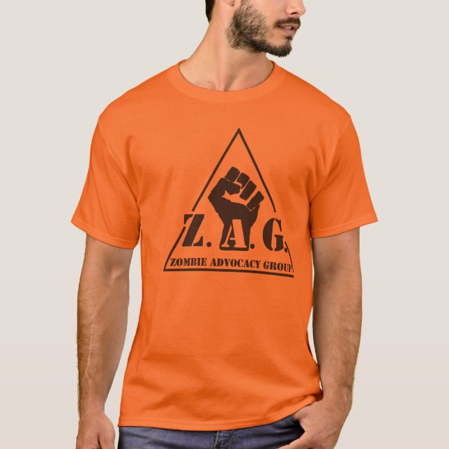 Camiseta Grupo de presión del zombi (Anverso)