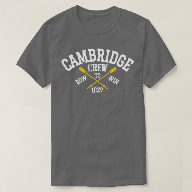 Camiseta Grupo de remo de Cambridge (Diseño del anverso)