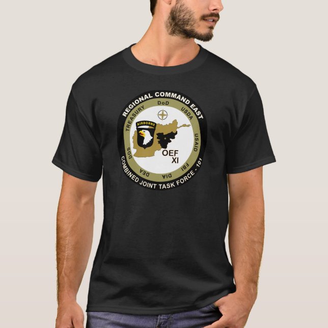 Camiseta Grupo de trabajo común combinado - este regional (Anverso)