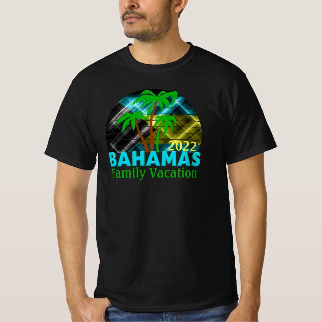 Camiseta Grupo de vacaciones de crucero de las Bahamas equi (Anverso)