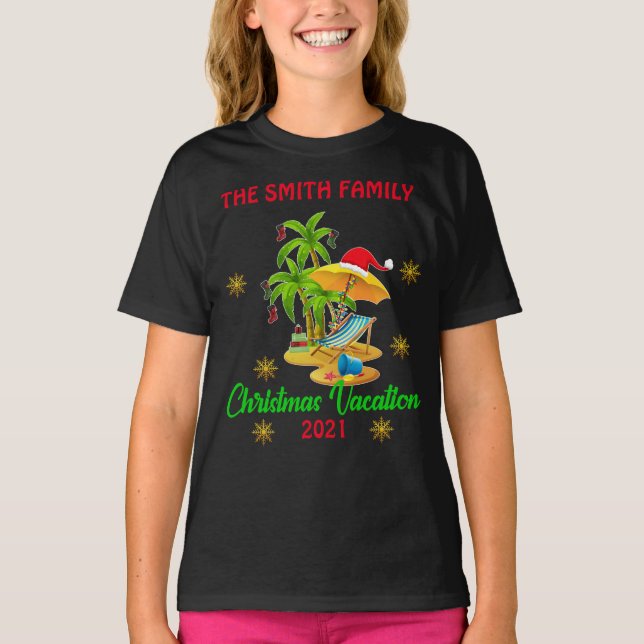 Camiseta Grupo de vacaciones de crucero de navidades coinci (Anverso)