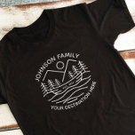 Camiseta Grupo de vacaciones de la familia personalizado La<br><div class="desc">¿Quieres conmemorar tu lago y las vacaciones de campamento? Nuestras camisetas de vacaciones personalizados son perfectas para reuniones familiares, viajes de grupo y aventuras al aire libre. Personalízalos con el nombre de tu familia o grupo y el año de vacaciones para un mantenimiento único. ¡Pida hoy y valore a los...</div>