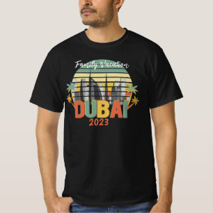 Camiseta Grupo de vacaciones de turistas de viajes de Dubái