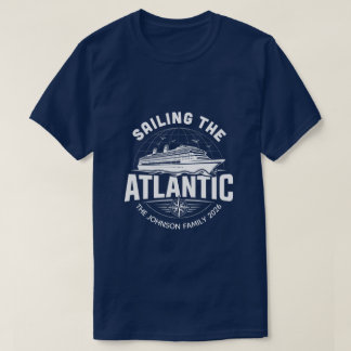 Camiseta Grupo de Vacaciones en Crucero Atlántico Personali