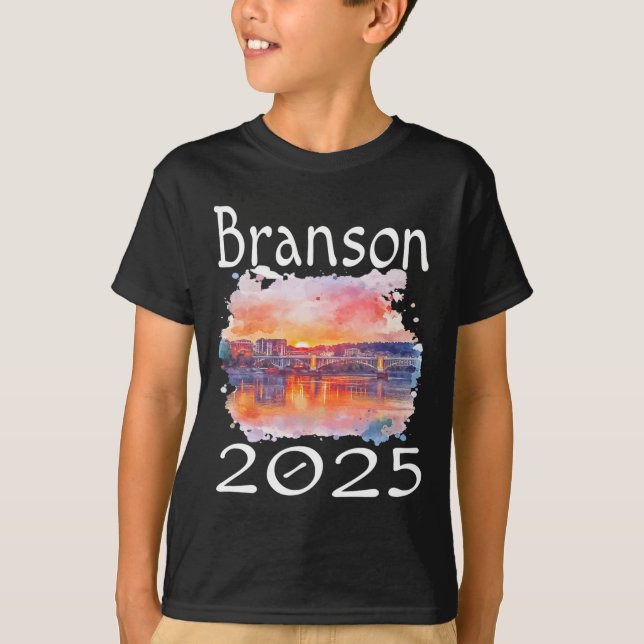 Camiseta Grupo de Vacaciones Familiares de Branson 2025 Get (Anverso)