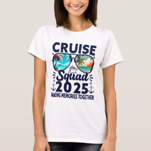 Camiseta Grupo de viaje de vacaciones de verano 2025 Cruise