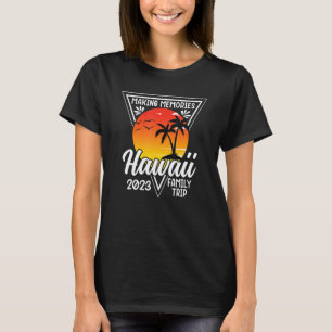 Camiseta Grupo de Viaje Familiar Hawaii Beach Vacation 2023