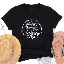 Camiseta Grupo de Viaje Familiar personalizado con vacacion