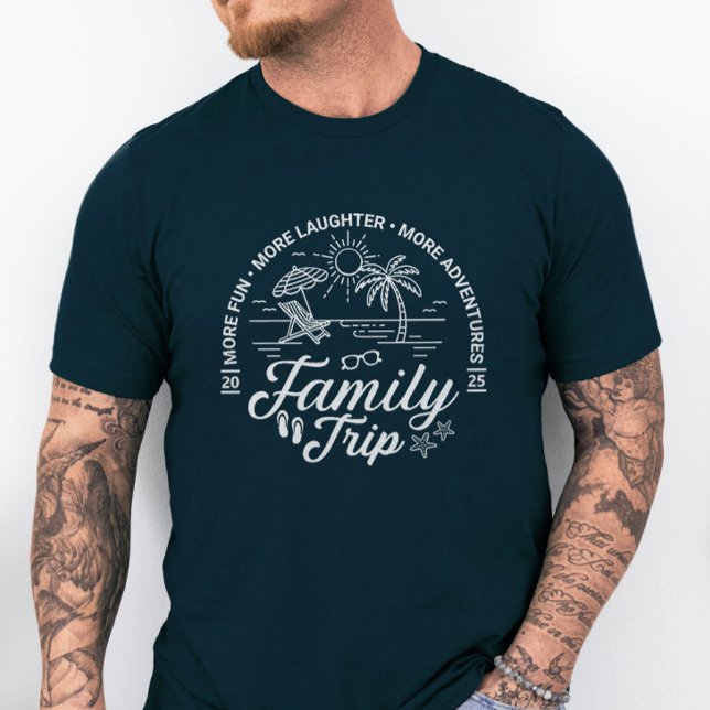Camiseta Grupo de Viaje Familiar personalizado con vacacion (Subido por el creador)