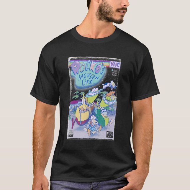 Camiseta Grupo de vida moderna de Rocko - Hielo retro alter (Anverso)