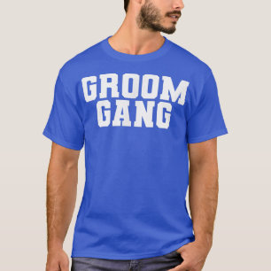 Camiseta Grupo del Novio, Fiesta de Soltero Bodas Hombres P