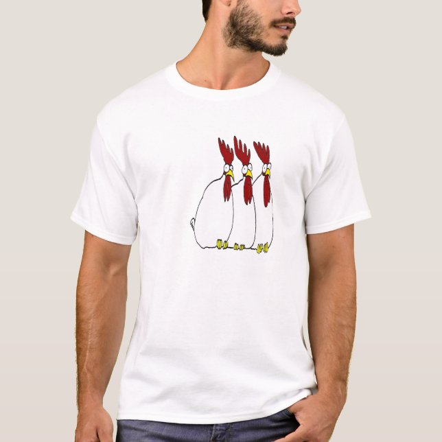 Camiseta grupo del pollo (Anverso)