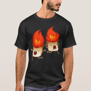 Camiseta Grupo divertido Hug Smores Marshmallow Campfire Ca