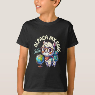 Camiseta Grupo Divertido Vacaciones Letonia Y Viaje Riga