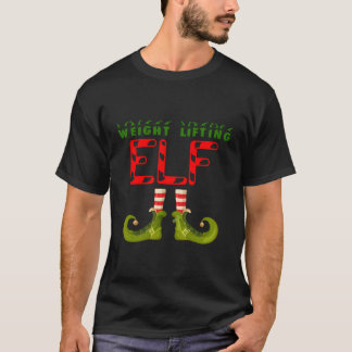 Camiseta Grupo Elf de Levantamiento de Peso Pajamas Familia