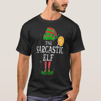 Camiseta Grupo Elf sarcástico de Navidades familiares que c