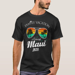 Camiseta Grupo familiar Aloha Maui Vacaciones en Hawaii Haw