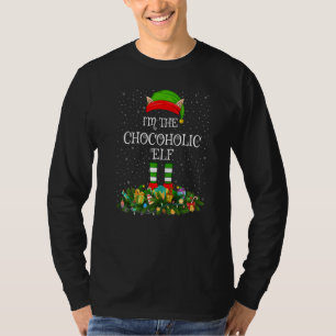 Camiseta Grupo familiar coincidente Yo soy el elfo chocohol