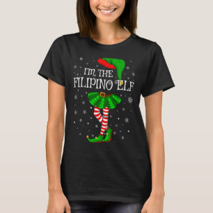 Camiseta Grupo familiar coincidente Yo soy el elfo filipino