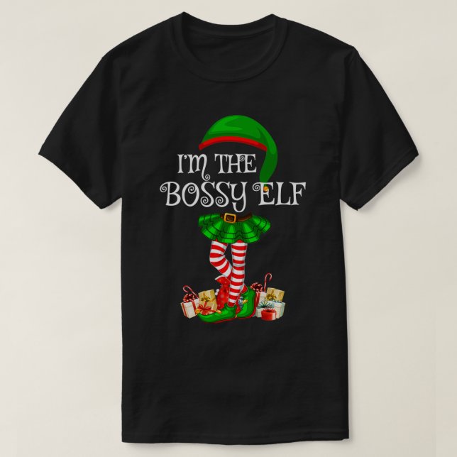 Camiseta Grupo familiar coincidente Yo soy los Navidades de (Diseño del anverso)