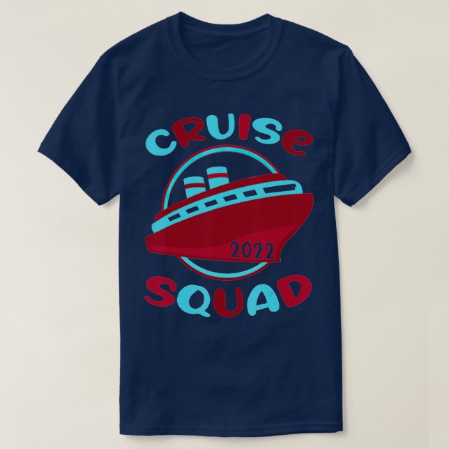 Camiseta Grupo familiar correspondiente de crucero Squad 20 (Diseño del anverso)