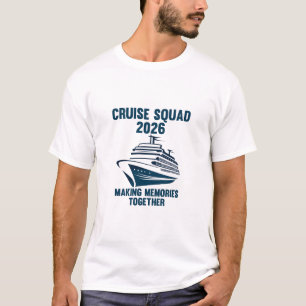 Camiseta Grupo Familiar Cruise Squad 2026
