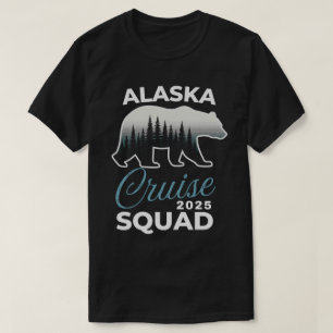 Camiseta Grupo familiar de cruceros a Alaska 2025 Ala