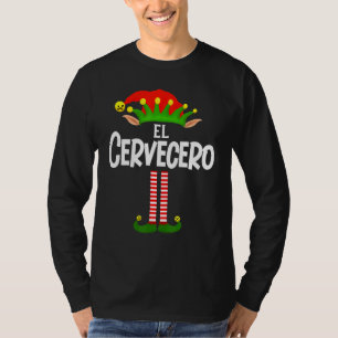 Camiseta Grupo Familiar De Elf De Soy El Cervecero Que Coin