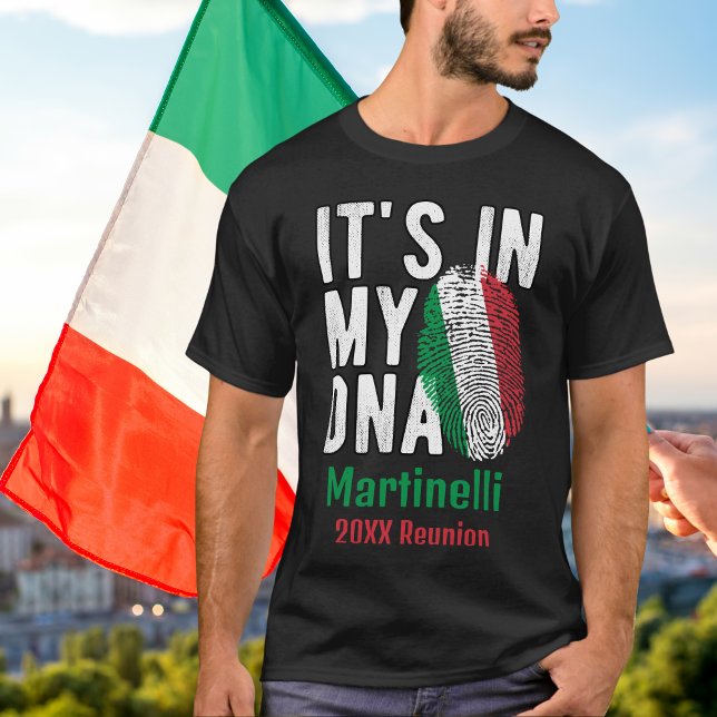 Camiseta Grupo familiar italiano personalizado (Subido por el creador)