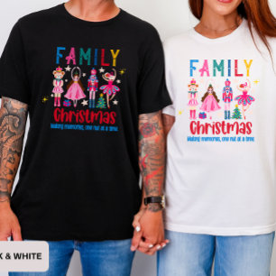 Camiseta Grupo Familiar Navidad Divertida , Ballet Cascanue