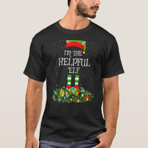 Camiseta Grupo Familiar Paralelo I Soy El Elf Christma Útil