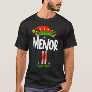 Camiseta Grupo Familiar Soy El Menor Elf Que Coincide En Es