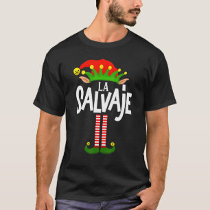 Camiseta Grupo Familiar Soy La Salvaje Elf Que Coincide En 