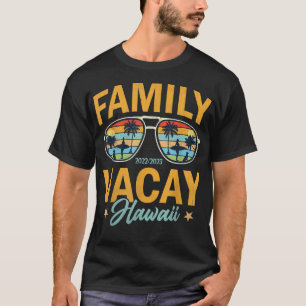 Camiseta Grupo Familiar Vacay 2022 Hawaii Sunset Beach