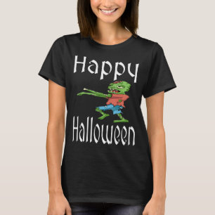 Camiseta Grupo familiar Zombie Humo Feliz de Halloween
