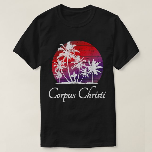 Camiseta Grupo G de la Familia de Vacaciones de Texas Corpu (Diseño del anverso)