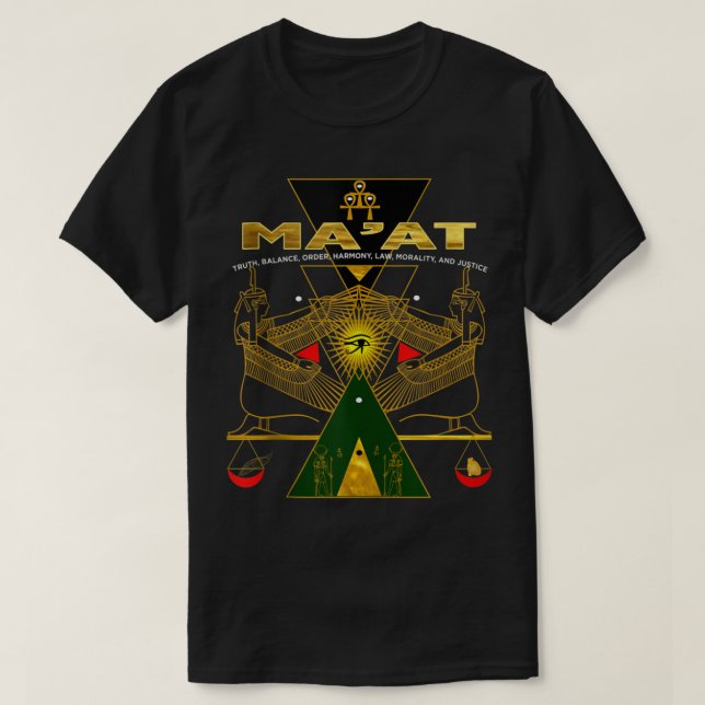 Camiseta GRUPO KEMÉTICO EGIPCIO MAAT MAAT Tank Top397 (Diseño del anverso)