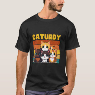 Camiseta Grupo Lindo de Gatos el Sábado también conocido co