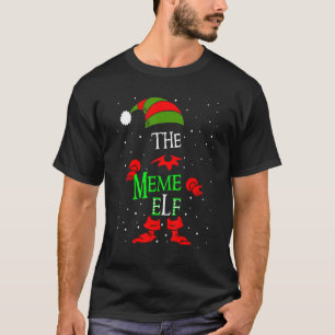 Camiseta Grupo Meme Elf Navidades familiares coincidentes P
