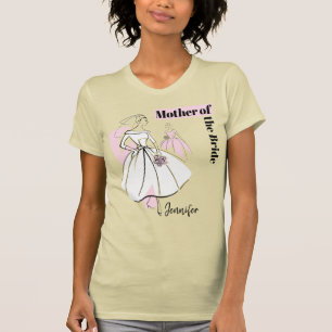 Camiseta Grupo Neutral de la Novia de Moda Nombre de la Mad