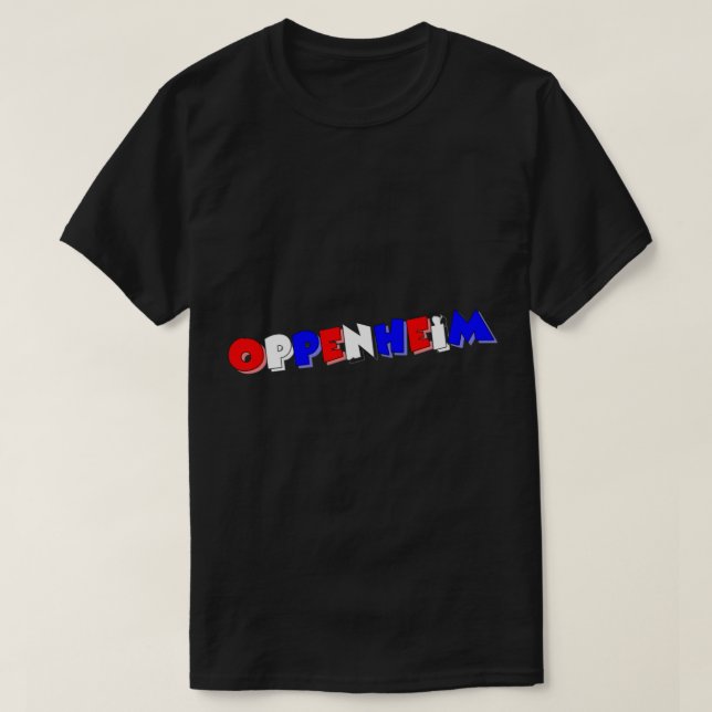 Camiseta grupo openheim (Diseño del anverso)