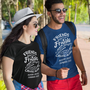 Camiseta Grupo personalizado de crucero de viaje de amigos