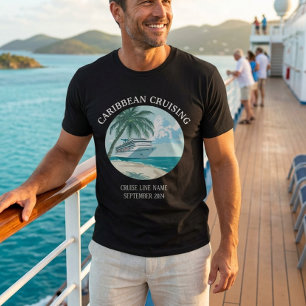 Camiseta Grupo personalizado de embarque de crucero por el
