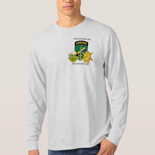 CAMISETA GRUPO PSYOPS 2º BATTALION DE PSYOPS  (Anverso)