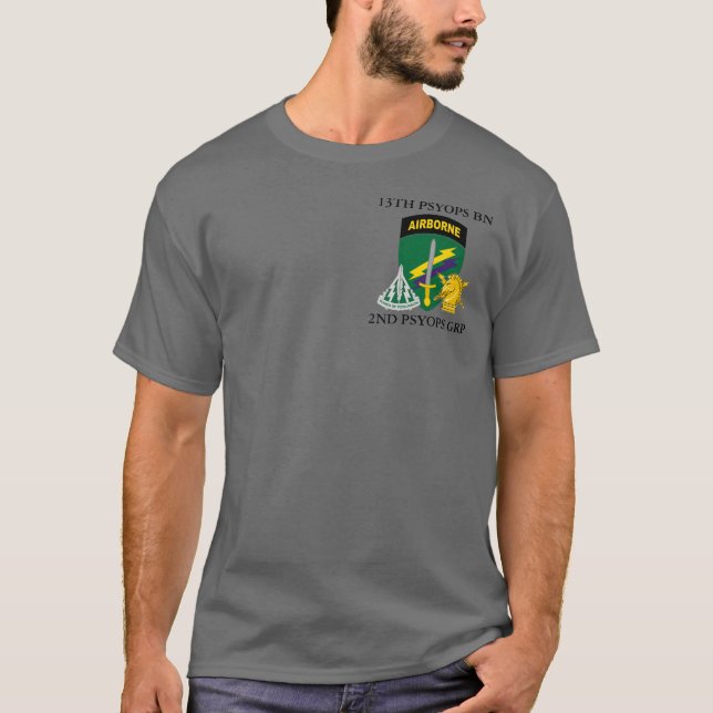 CAMISETA GRUPO PSYOPS 2º BATTALION DE PSYOPS  (Anverso)
