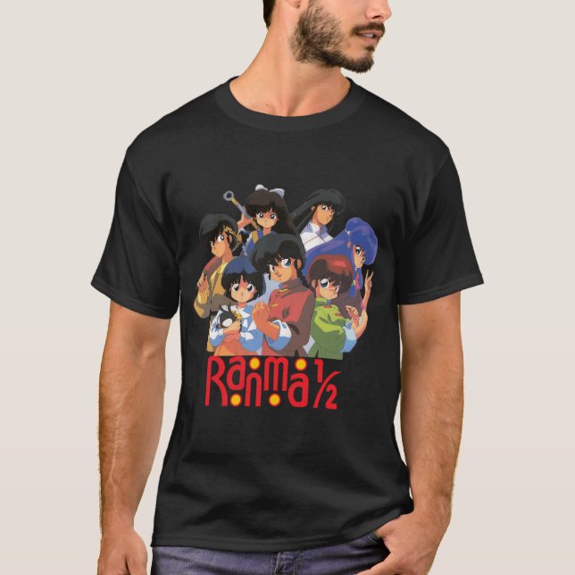 Camiseta Grupo Ranma con logotipo (Anverso)