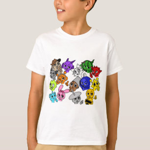 Camiseta Grupo Sprunki!   Simon Oren Funbot Pinki Wenda 
