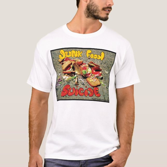 Camiseta Grupo-Suicidio del bocadillo (Anverso)